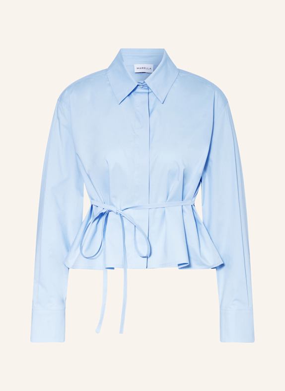 MARELLA Cropped-Hemdbluse HELLBLAU