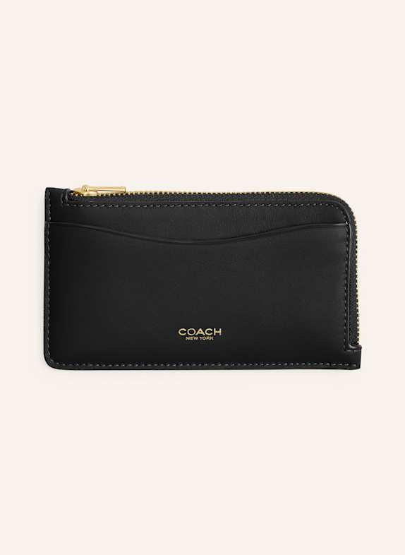 COACH Kartenetui NEW YORK SCHWARZ