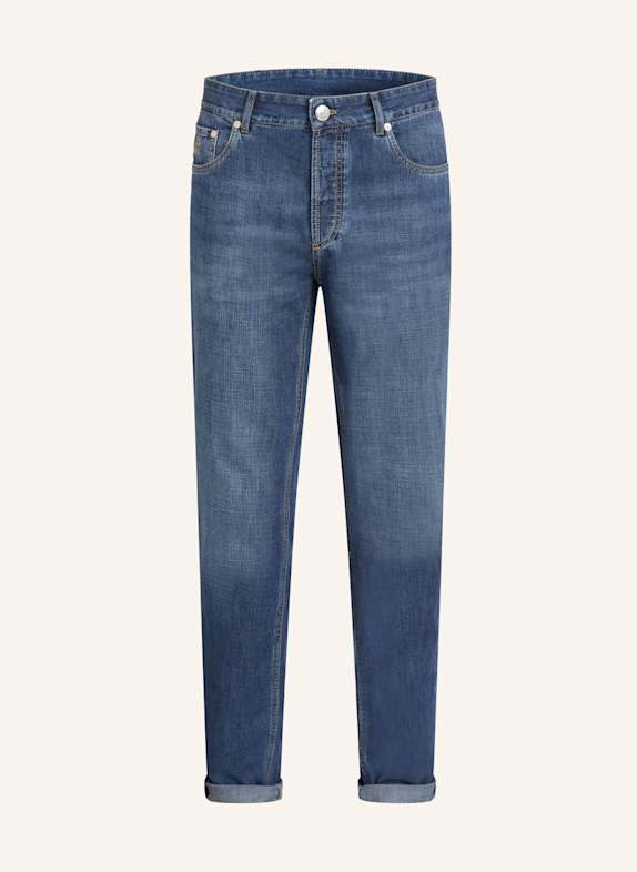 BRUNELLO CUCINELLI Jeans Regular Fit C1468 DENIM SCURO OLD