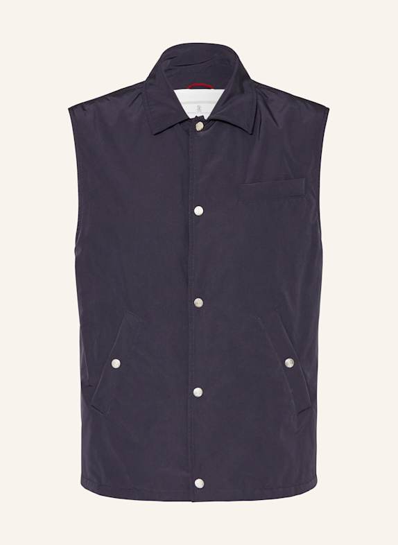 BRUNELLO CUCINELLI Weste DUNKELBLAU
