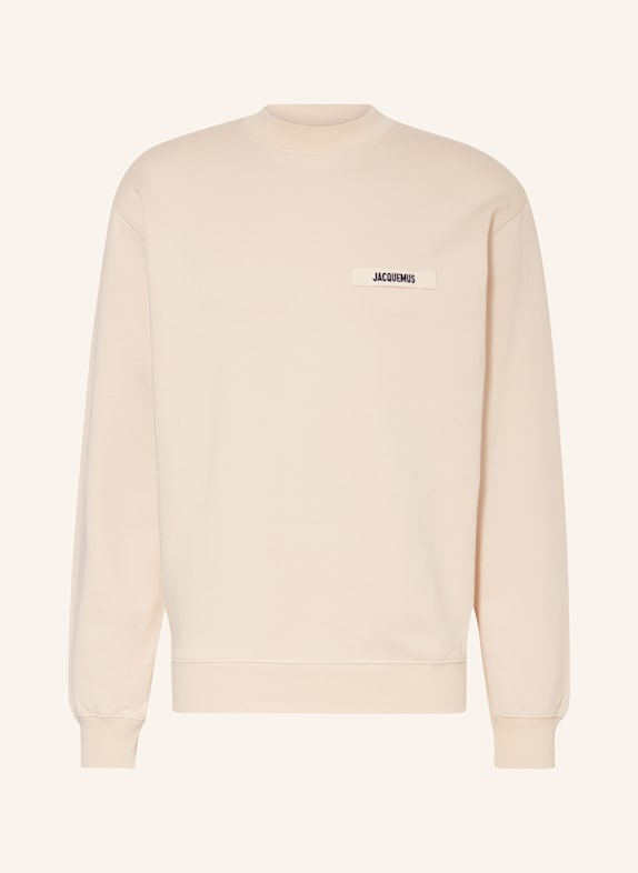JACQUEMUS Sweatshirt LE SWEATSHIRT GROS GRAIN BEIGE