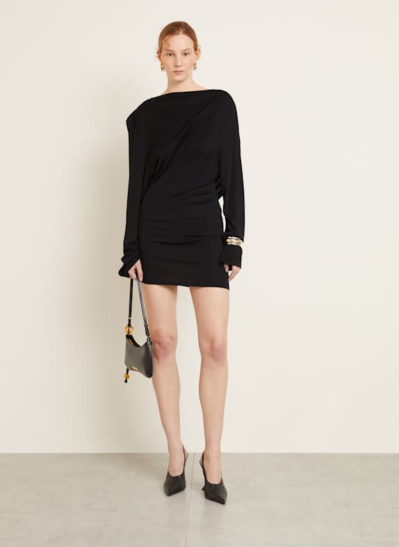 JACQUEMUS Cocktailkleid LA ROBE CROISIERE SCHWARZ