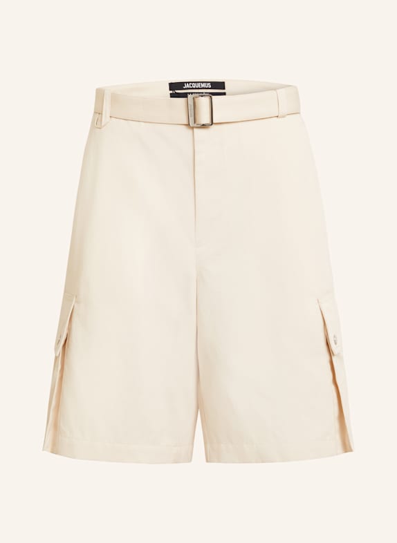 JACQUEMUS Cargoshorts LE CARGO BERMUDA ECRU