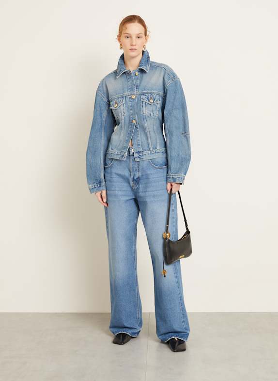 JACQUEMUS Jeansjacke LA VESTE DE-NIMES BLAU
