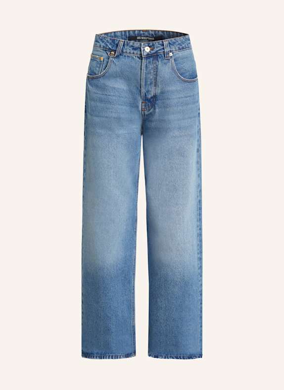JACQUEMUS Džíny LE DE-NÎMES LARGE JEANS 33C BLUE/TABAC 2