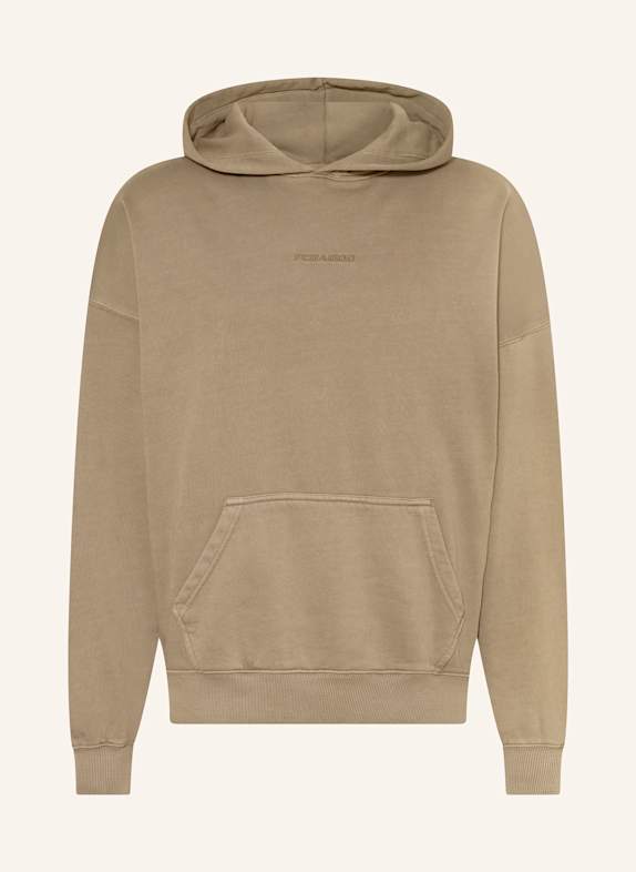 PEGADOR Hoodie LOGO BEIGE