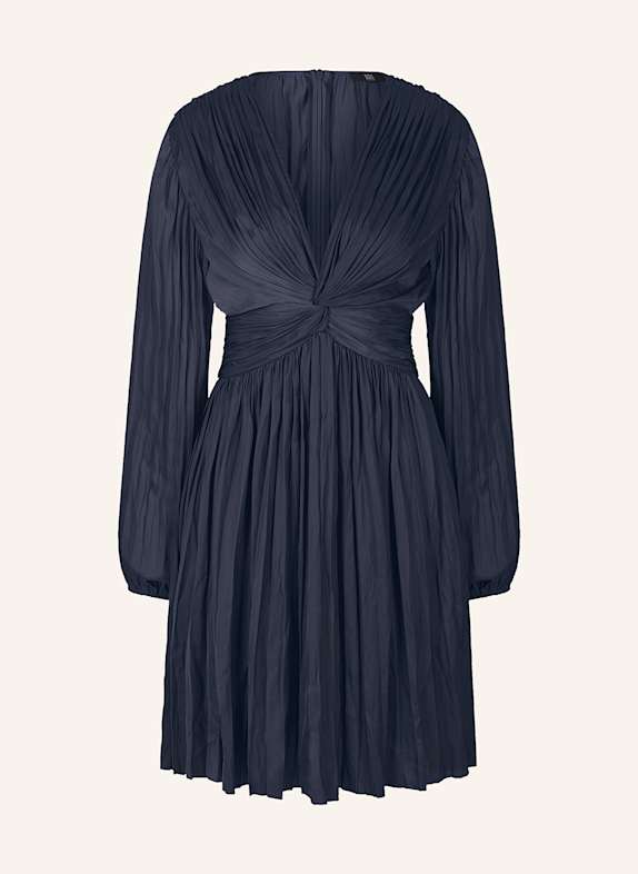 RIANI Plisseekleid DUNKELBLAU