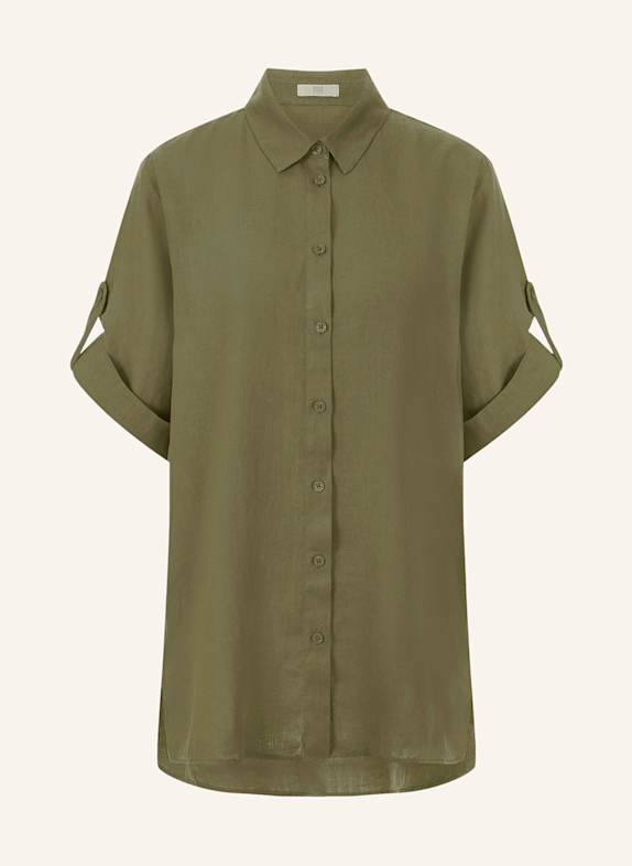 RIANI Hemdbluse aus Leinen KHAKI