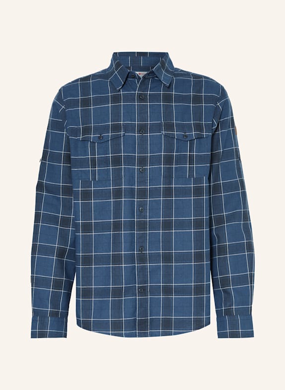 FJÄLLRÄVEN Koszula outdoorowa relaxed fit GRANATOWY/ NIEBIESKI/ BIAŁY