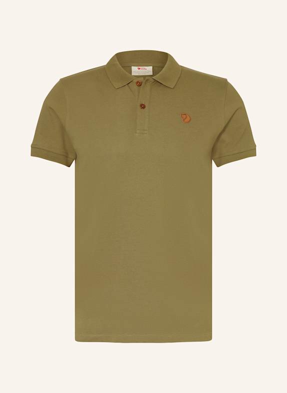 FJÄLLRÄVEN Koszulka polo z piki ÖVIK OLIWKOWY