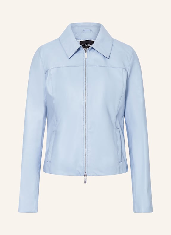 STUDIO AR Lederjacke DIMITRA HELLBLAU