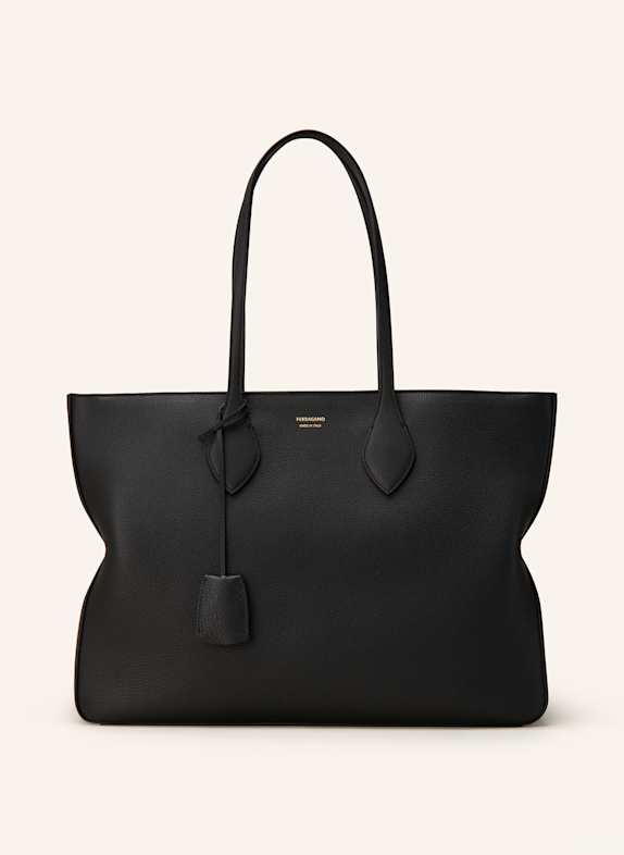 FERRAGAMO Shopper STAR SCHWARZ