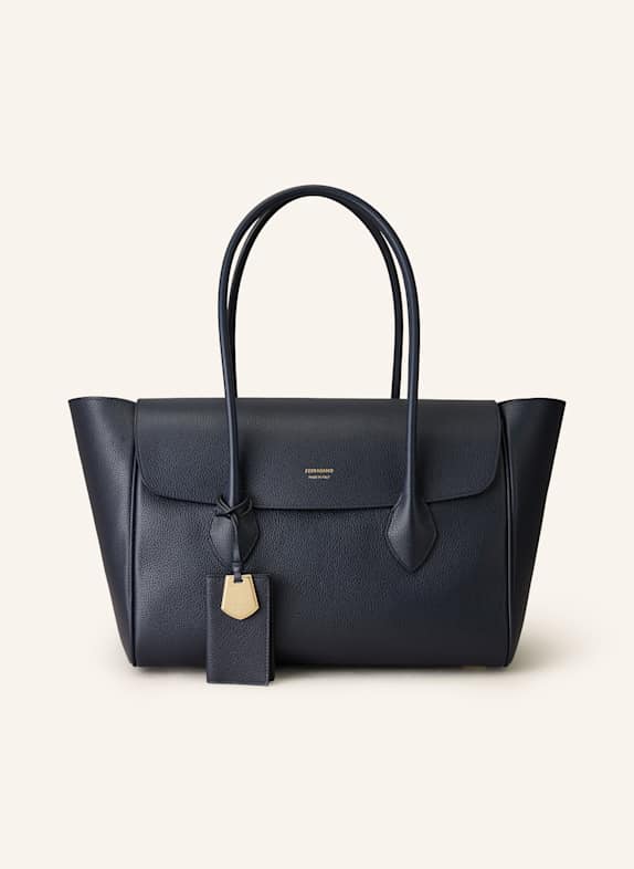 FERRAGAMO Shopper DUNKELBLAU