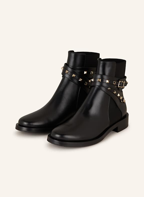 VALENTINO GARAVANI Chelsea-Boots ROCKSTUD SCHWARZ