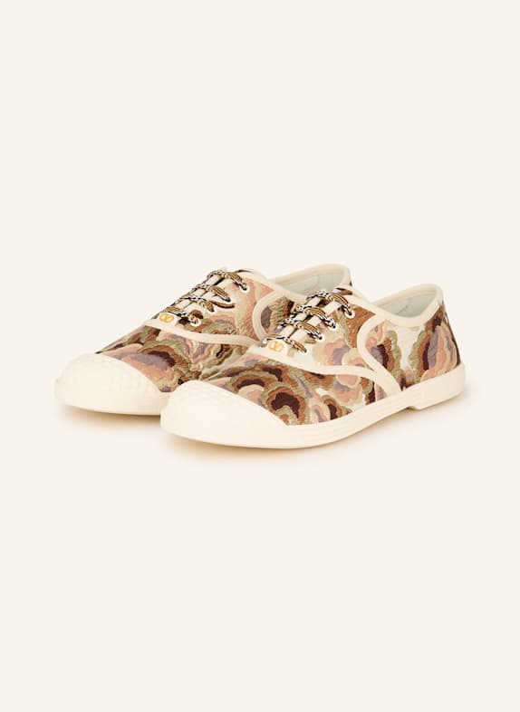 VALENTINO GARAVANI Sneakers BAY BY BAY GOLD/ ROSE GOLD/ COGNAC