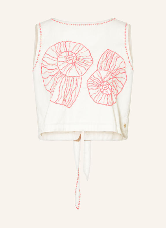 FABIENNE CHAPOT Blusentop SANSA CREME / ROT