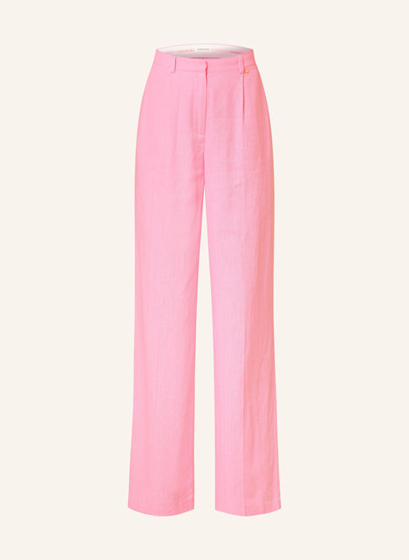 FABIENNE CHAPOT Marlenehose NURA mit Leinen ROSA