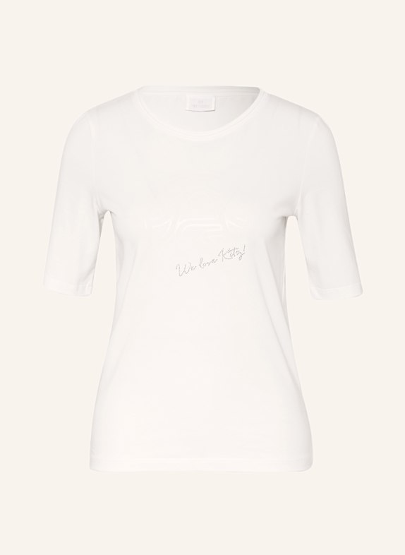 SPORTALM T-Shirt mit Schmucksteinen WEISS
