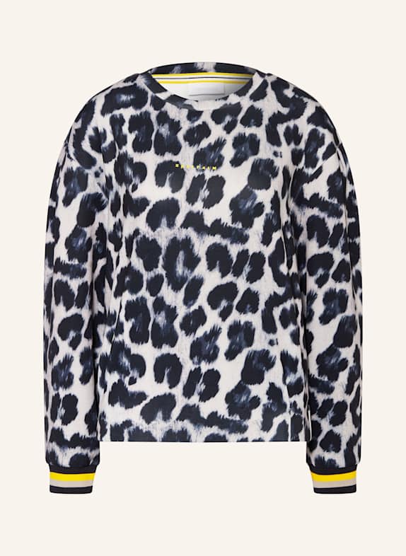 SPORTALM Sweatshirt CREME/ DUNKELBLAU