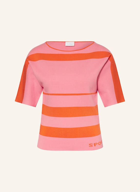 SPORTALM Strickshirt ROSA/ ORANGE