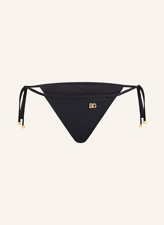 DOLCE & GABBANA Triangel-Bikini-Hose ESSENTIALS SCHWARZ