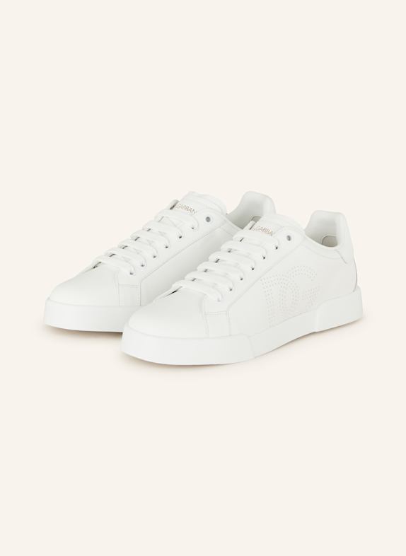 DOLCE & GABBANA Sneaker WEISS