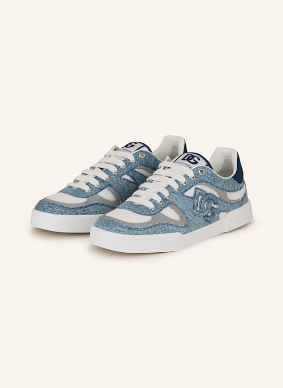 DOLCE & GABBANA Sneaker RETE BLAU/ WEISS/ GRAU