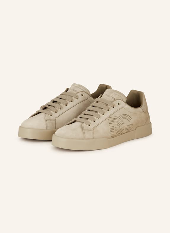 DOLCE & GABBANA Sneaker PORTOFINO CREME