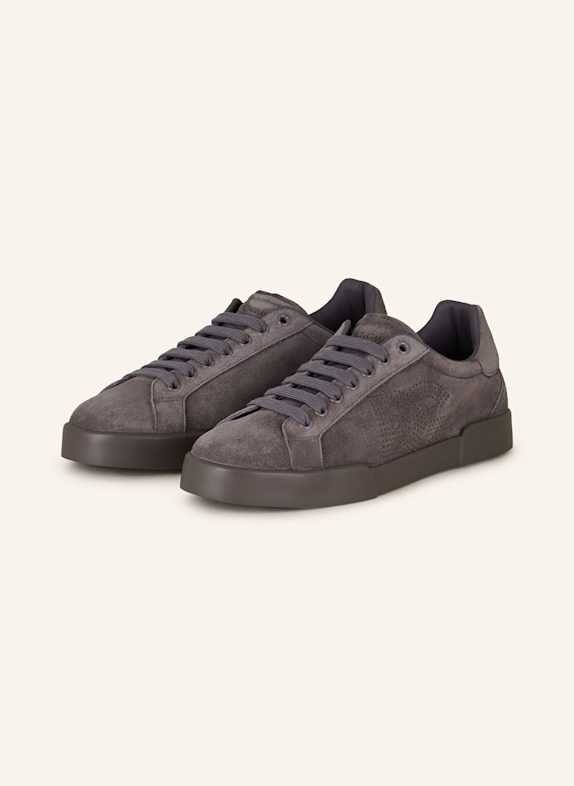 DOLCE & GABBANA Sneaker PORTOFINO GRAU