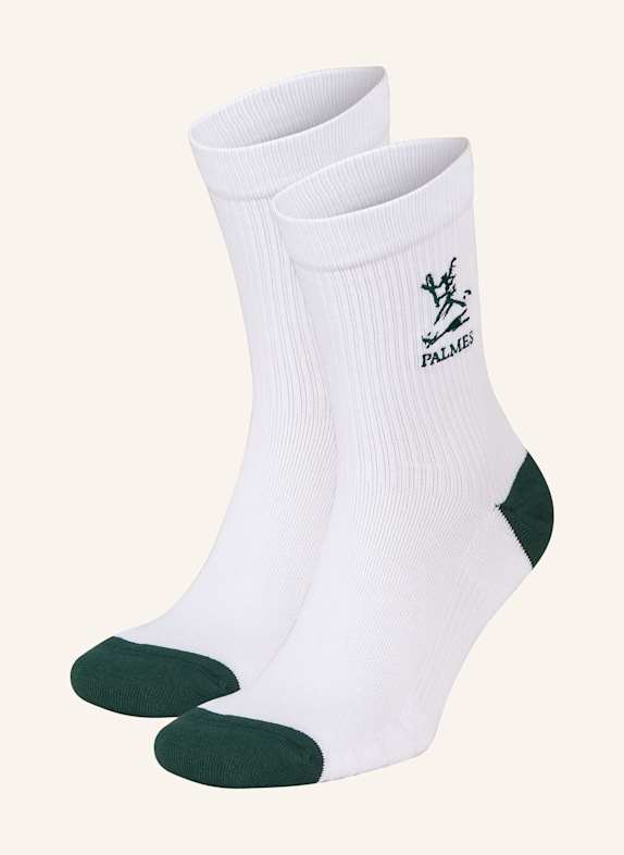 Palmes CONTRAST socks WHITE