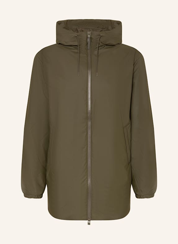 RAINS Regenjacke LOHJA LONG OLIV