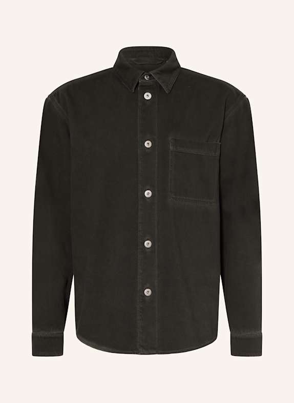 BURBERRY Jeans-Overshirt DUNKELGRÜN