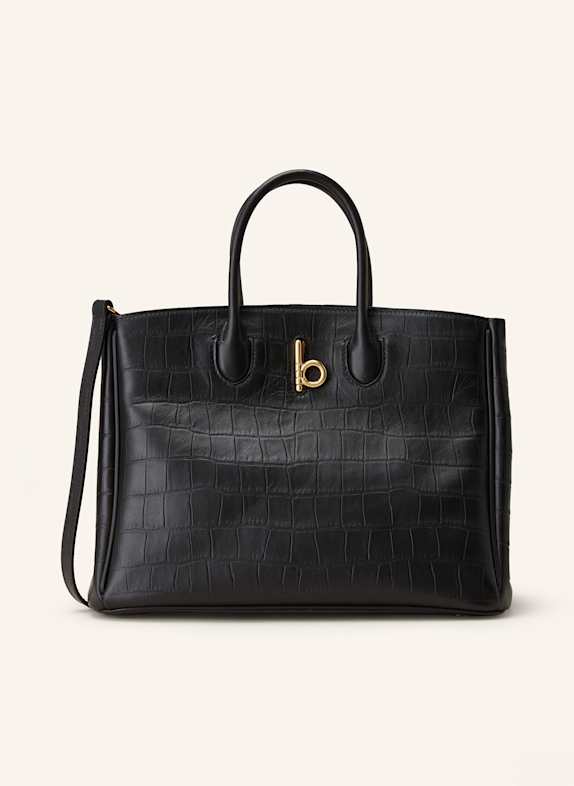 BURBERRY Handtasche SCHWARZ