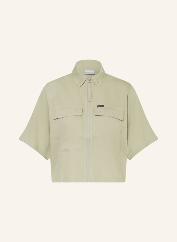 Columbia ELEVATED VIEW™ UTILITY outdoor blouse LIGHT GREEN