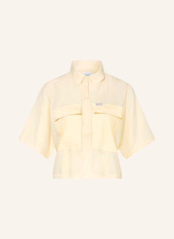 Columbia ELEVATED VIEW™ UTILITY outdoor blouse YELLOW