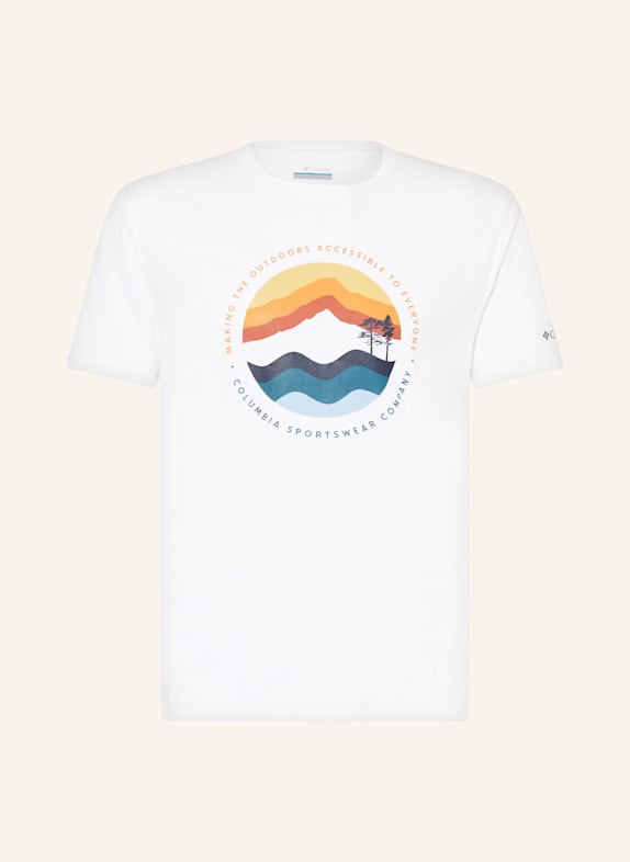 Columbia T-Shirt PATH LAKE™ II WEISS
