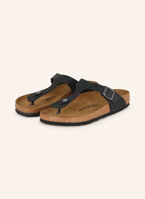 BIRKENSTOCK Zehentrenner GIZEH BIG BUCKLE SCHWARZ