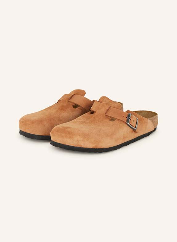 BIRKENSTOCK Pantoletten BOSTON COGNAC