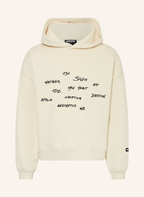 WRSTBHVR ANUK hoodie CREAM/ BLACK
