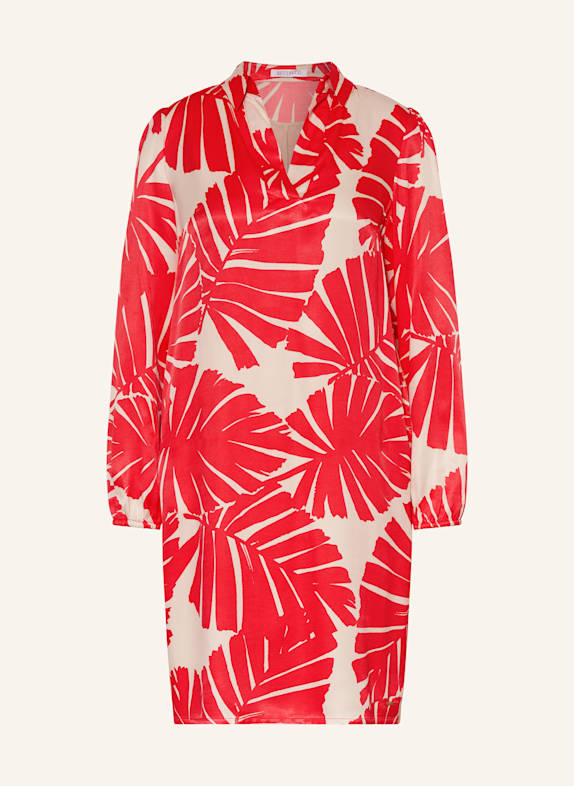 BETTY&CO Satinkleid HELLROT/ CREME