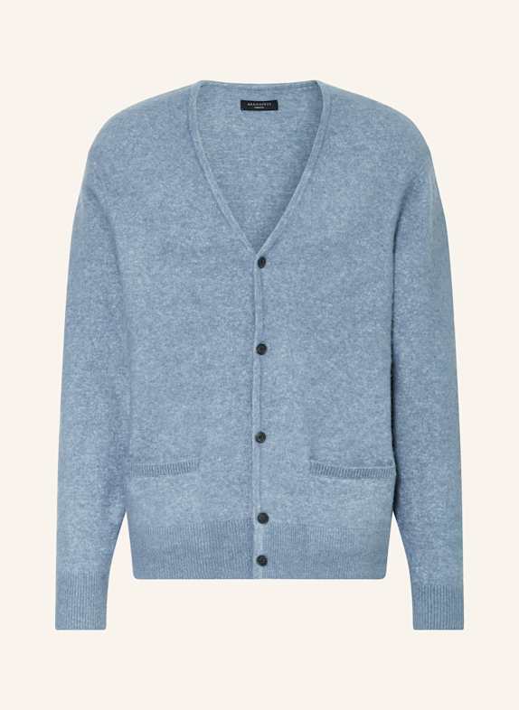 ALLSAINTS Cardigan RENN with alpaca BLUE GRAY