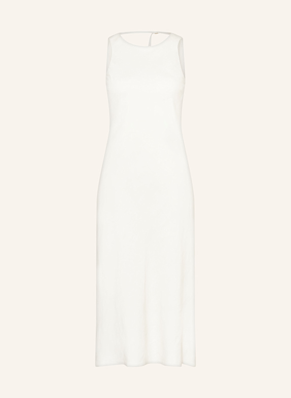 PATRIZIA PEPE Sheath dress with linen CREAM