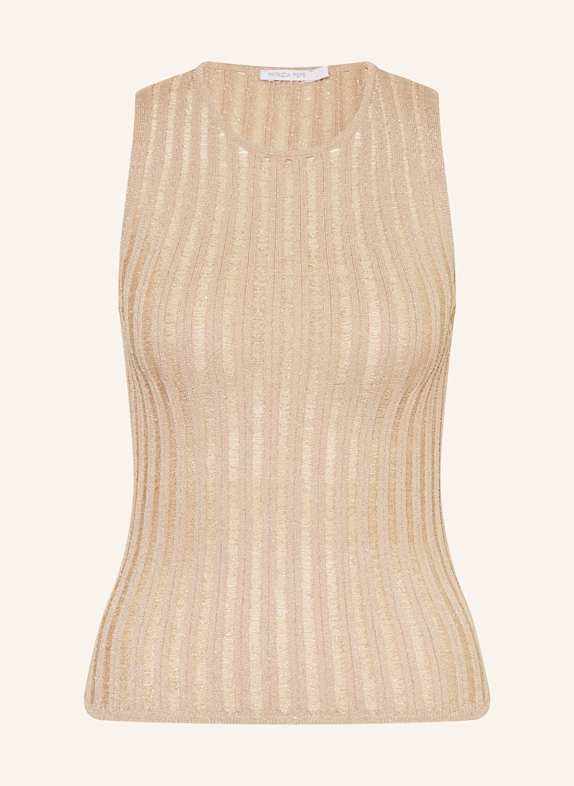 PATRIZIA PEPE Top BEIGE