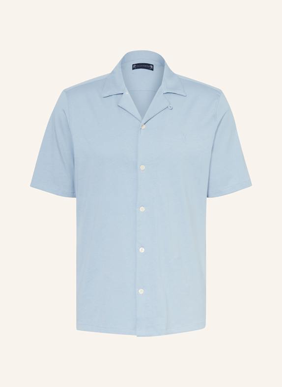 ALLSAINTS Resorthemd HUDSON Relaxed Fit BLAUGRAU