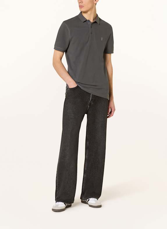 ALLSAINTS Pikétröja REFORM Slim Fit MÖRKGRÅ