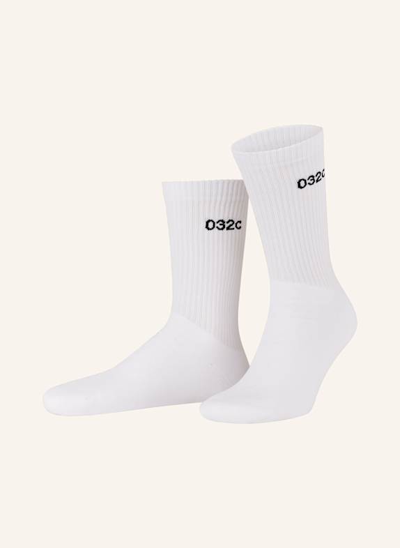 032c Socken REMOVE BEFORE SEX WEISS