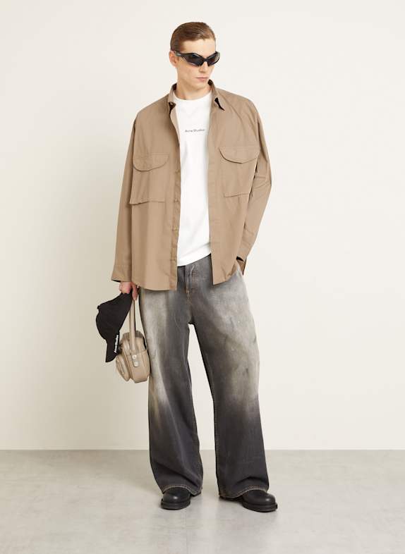 Acne Studios Overshirt HELLBRAUN