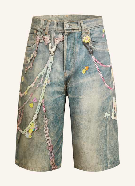 Acne Studios Jeansshorts AUZ MID BLUE