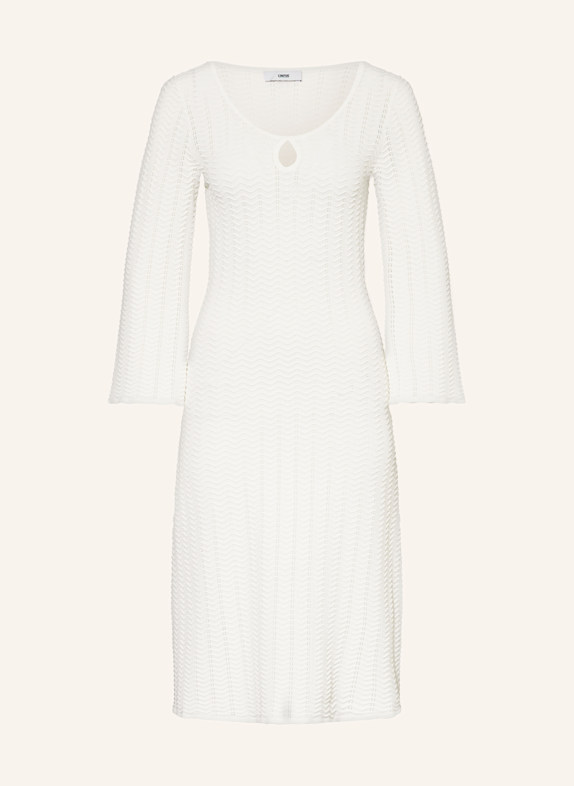 CINQUE Strickkleid CIWELLY mit 3/4-Arm WEISS