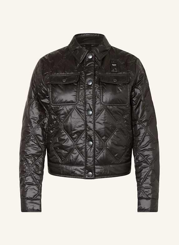 Blauer Steppjacke DELHI SCHWARZ